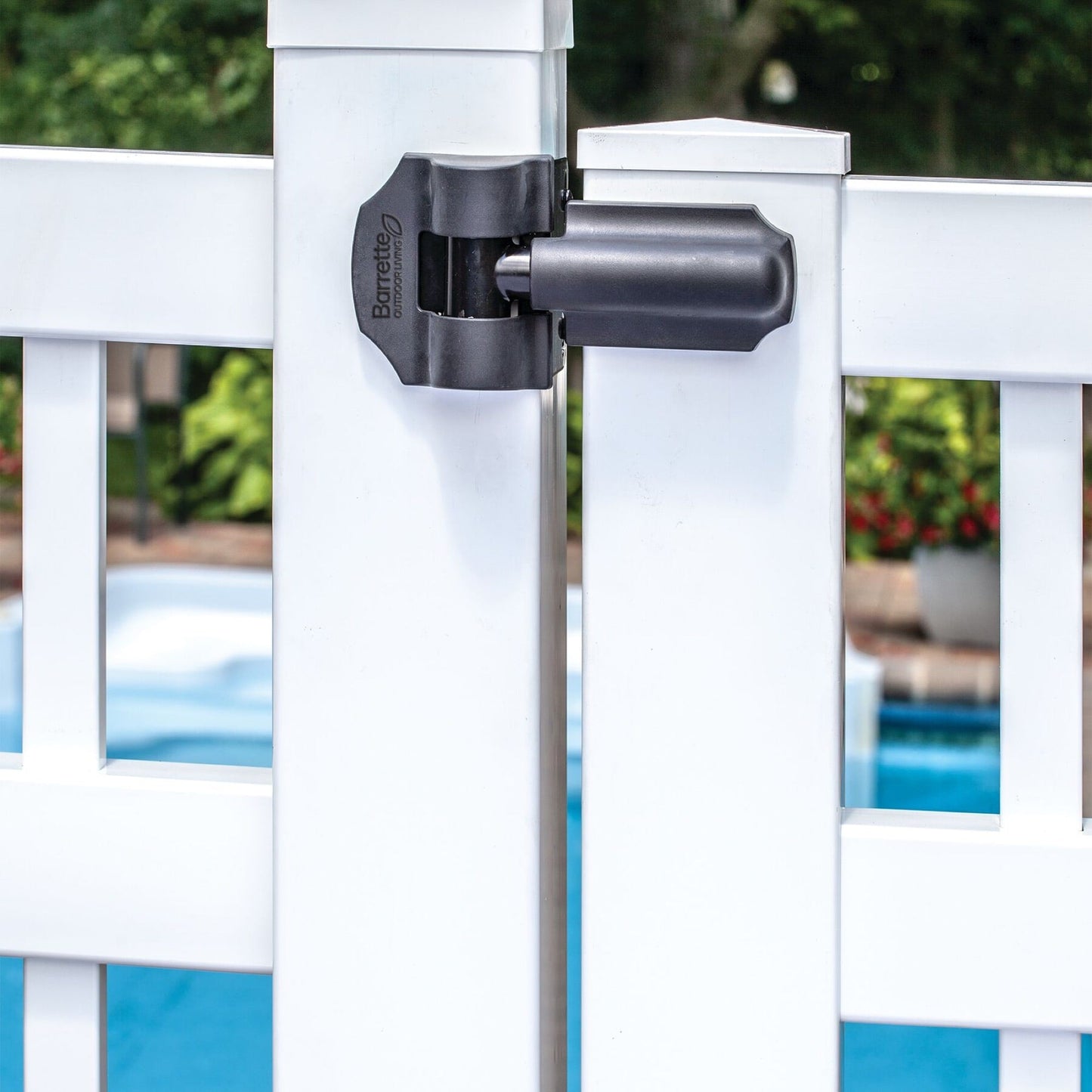 Contemporary Wrap Hinge - Heavy Duty-Hinges-BOL Hardware-FenceCenter