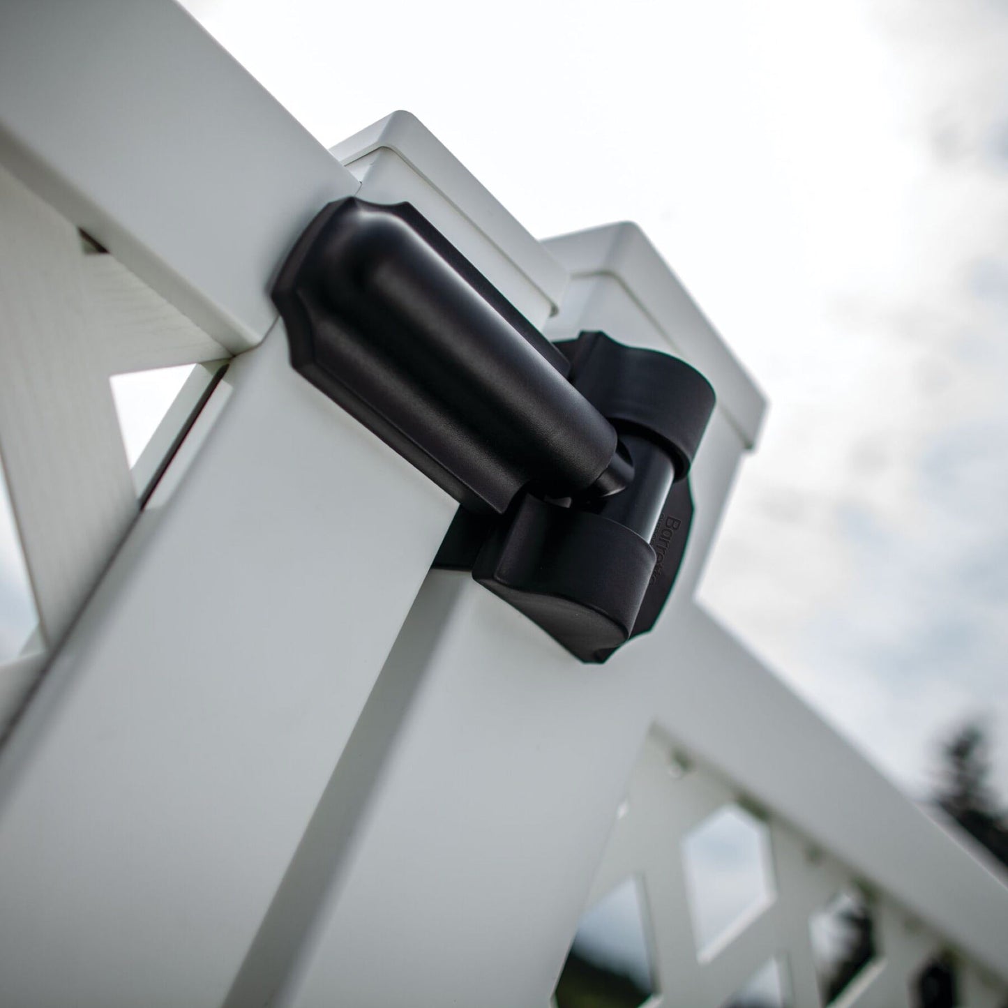 Contemporary Wrap Hinge - Heavy Duty-Hinges-BOL Hardware-FenceCenter