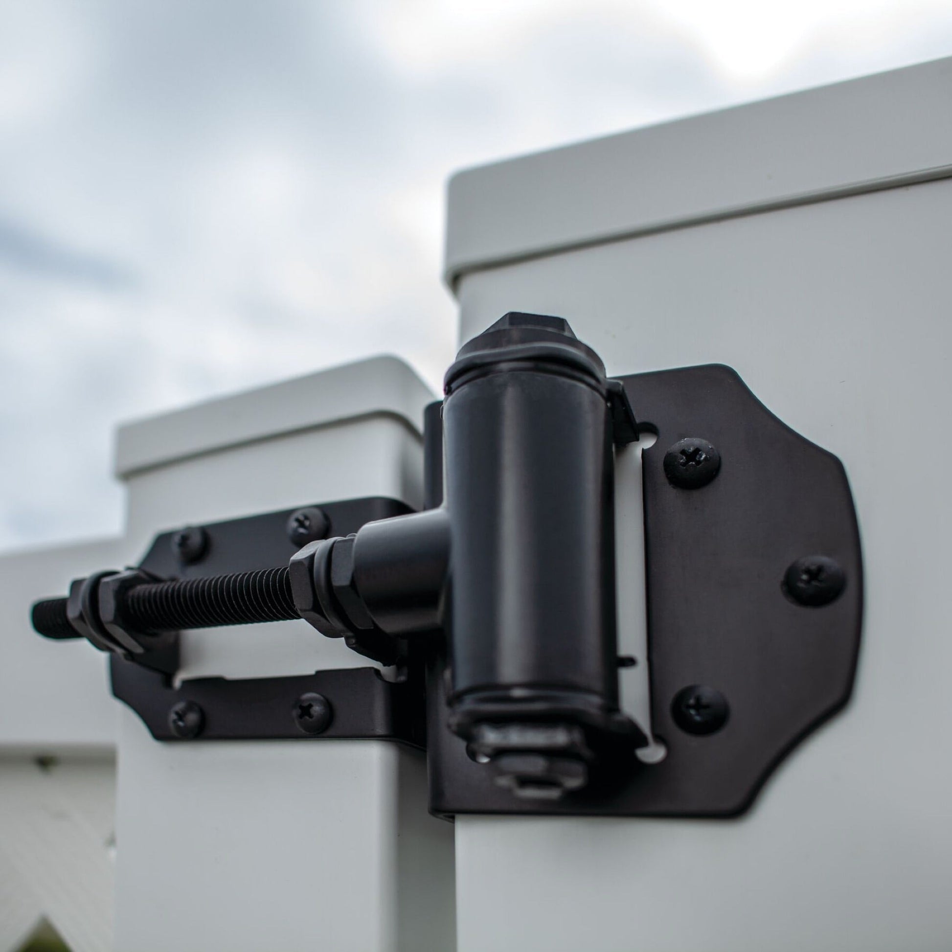 Contemporary Wrap Hinge - Heavy Duty-Hinges-BOL Hardware-FenceCenter