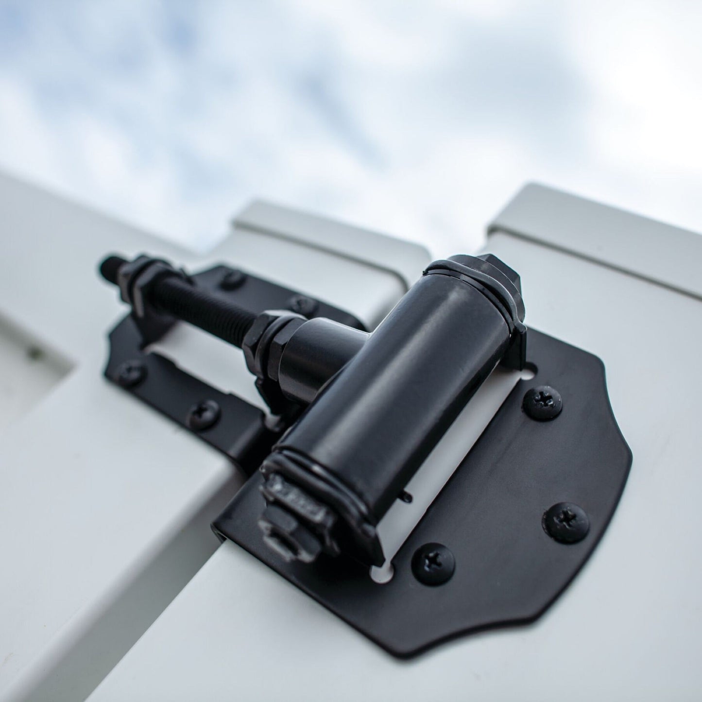 Contemporary Wrap Hinge - Heavy Duty-Hinges-BOL Hardware-FenceCenter