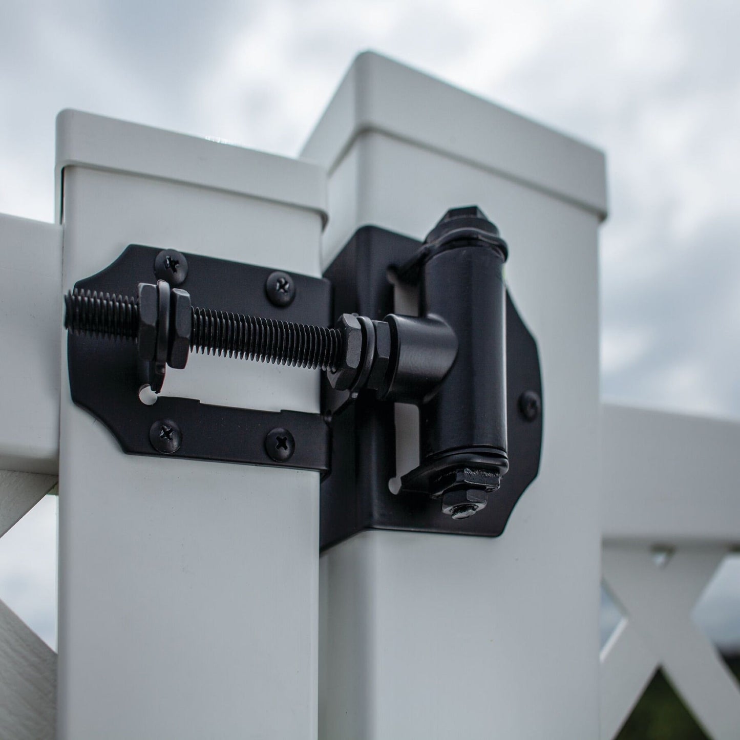 Contemporary Wrap Hinge - Heavy Duty-Hinges-BOL Hardware-FenceCenter