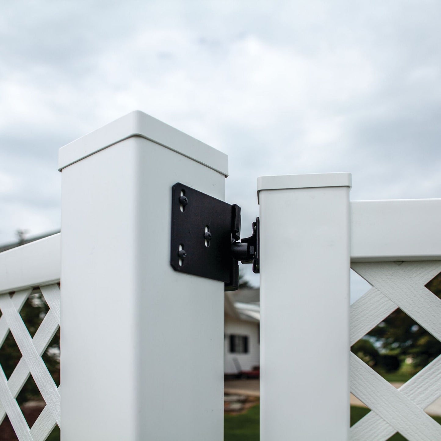Contemporary Wrap Hinge - Heavy Duty-Hinges-BOL Hardware-FenceCenter