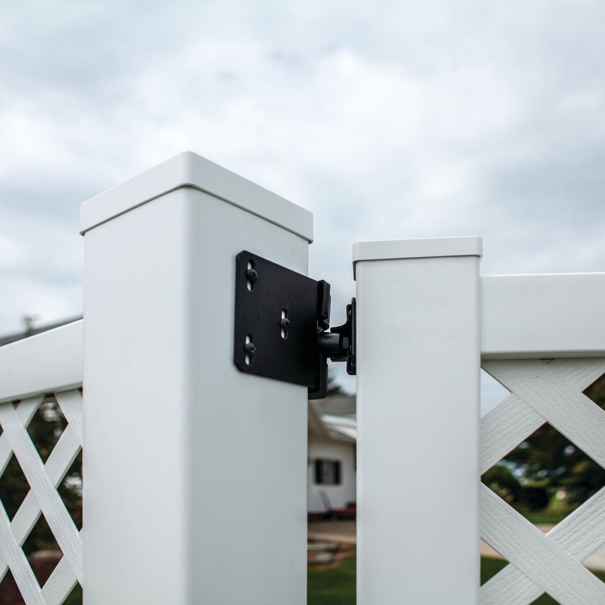 Contemporary Wrap Hinge - Heavy Duty-Hinges-BOL Hardware-FenceCenter