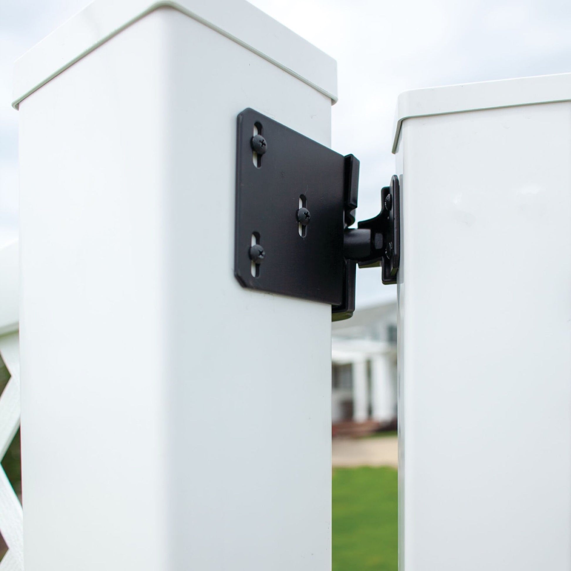 Contemporary Wrap Hinge - Heavy Duty-Hinges-BOL Hardware-FenceCenter