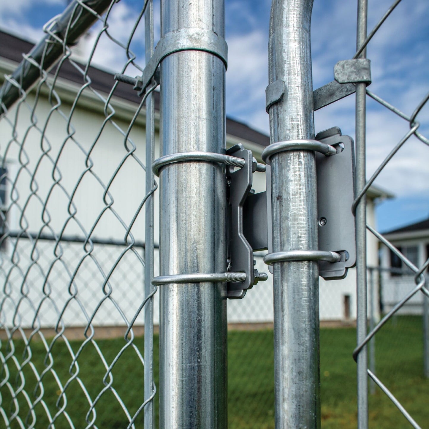 Chain Link/Farm Hinge - Standard-Hinges-BOL Hardware-Matte Silver-8-FenceCenter