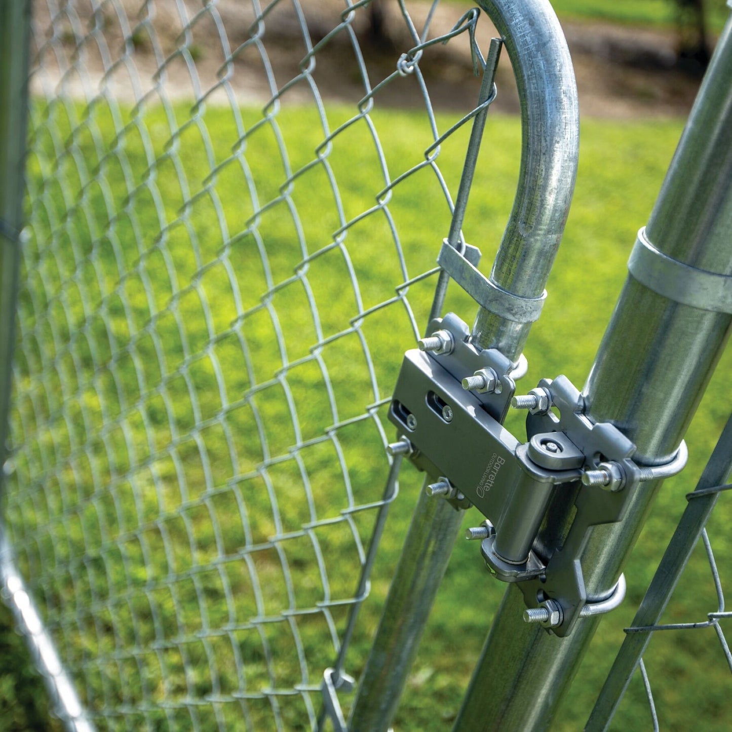 Chain Link/Farm Hinge - Standard-Hinges-BOL Hardware-Matte Silver-8-FenceCenter