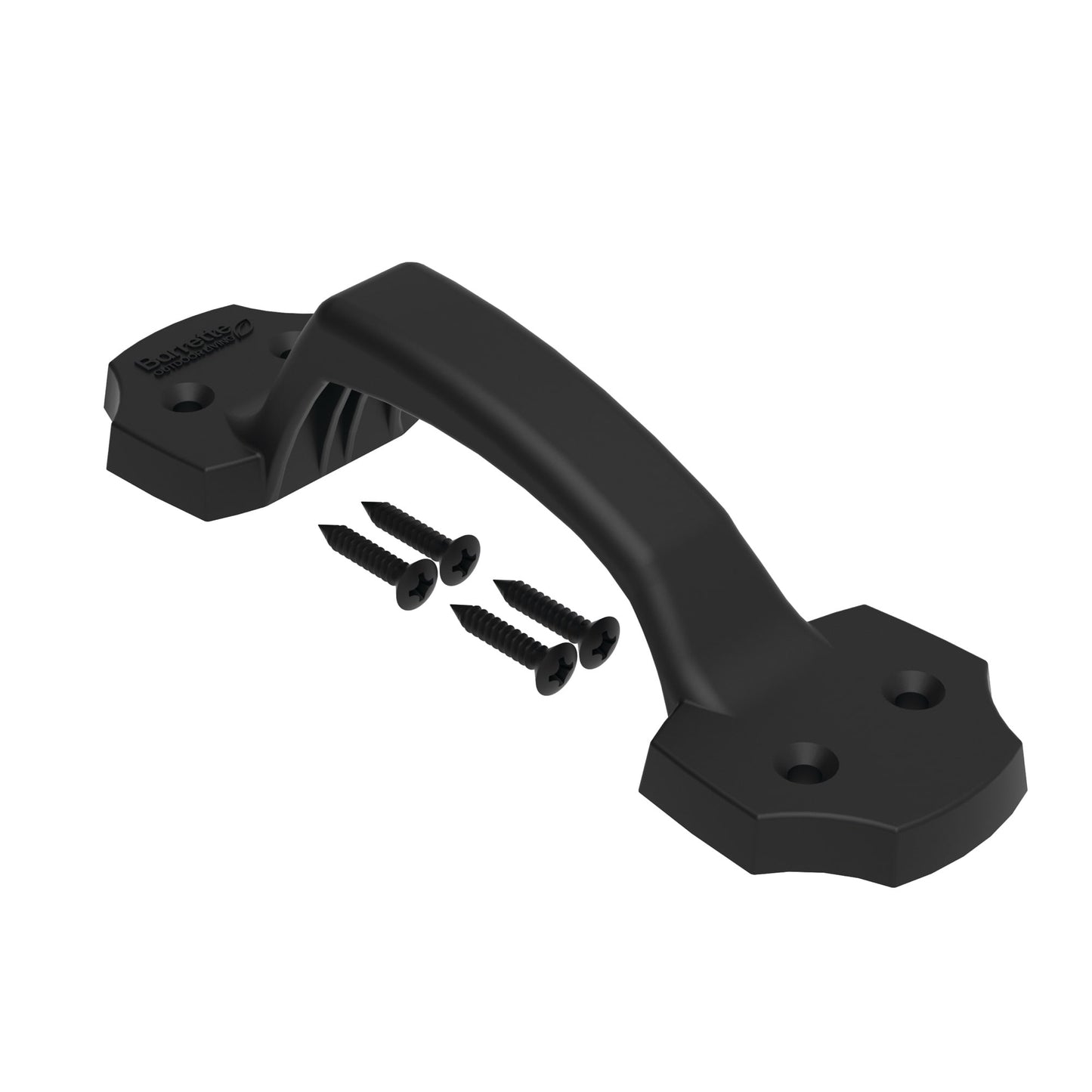 Gate Handle-Accessories-BOL Hardware-Black-40-FenceCenter