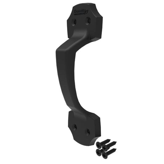 Gate Handle-Accessories-BOL Hardware-Black-40-FenceCenter