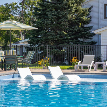 Bedrock Haven Series - Fence Panel - 4' x 6'-Aluminum Fence Panels-ActiveYards-Black-FenceCenter