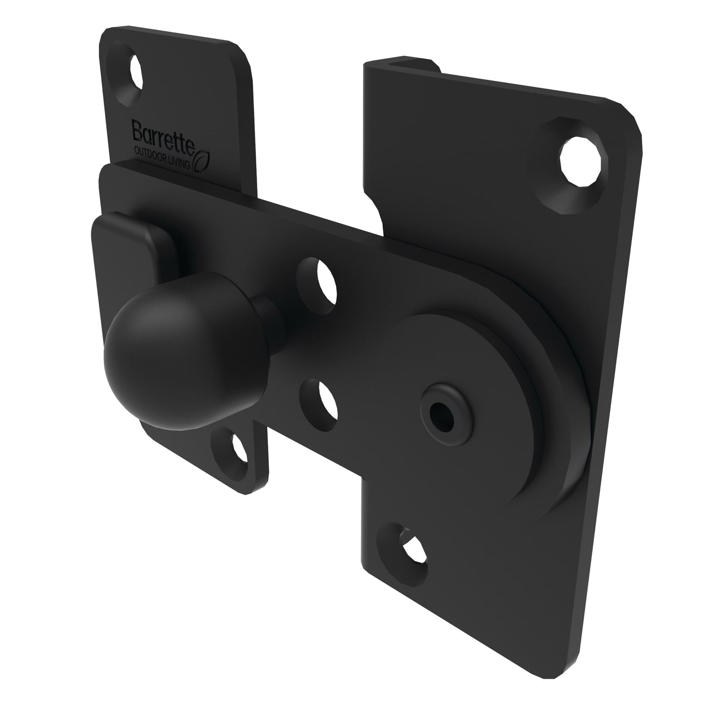 Flip Latch-Latches-BOL Hardware-Black-48-FenceCenter