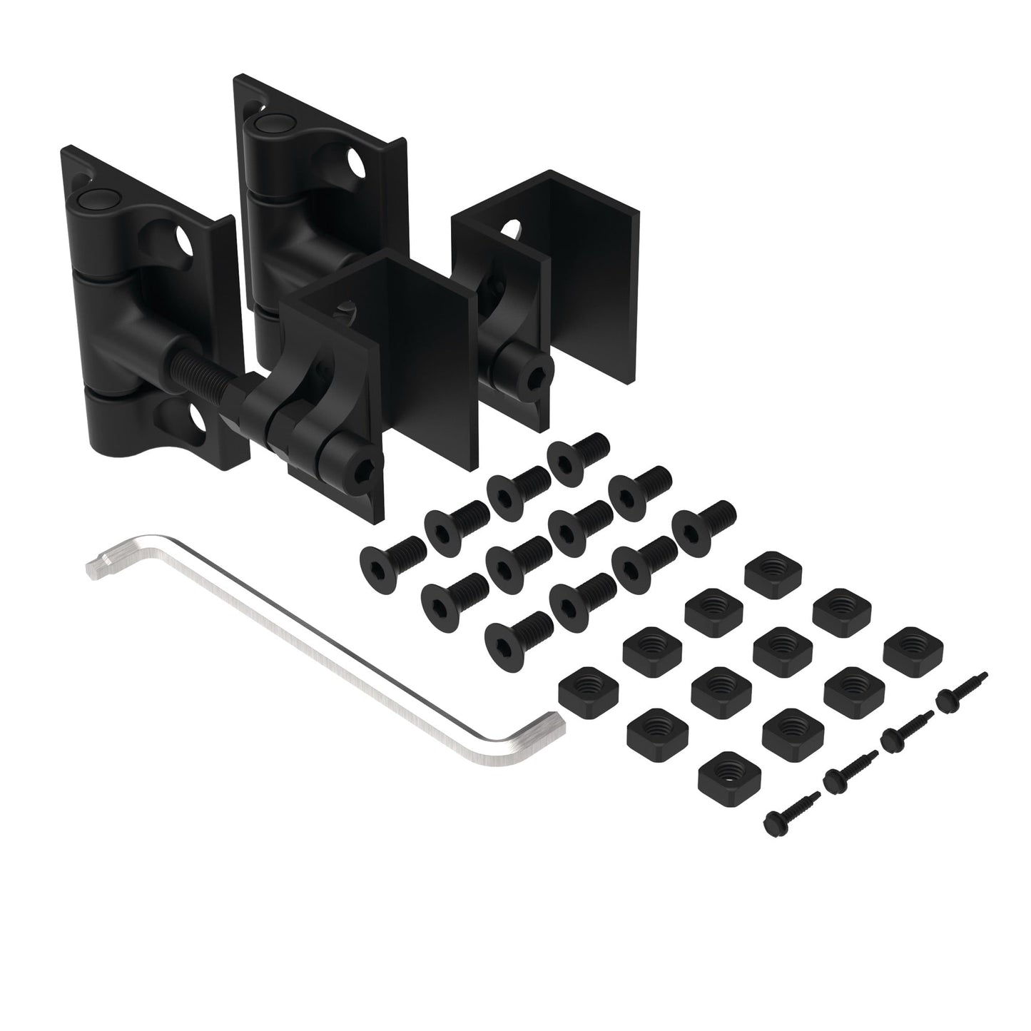 Estate Gate Hinge - 2" Upright-Hinges-BOL Hardware-FenceCenter