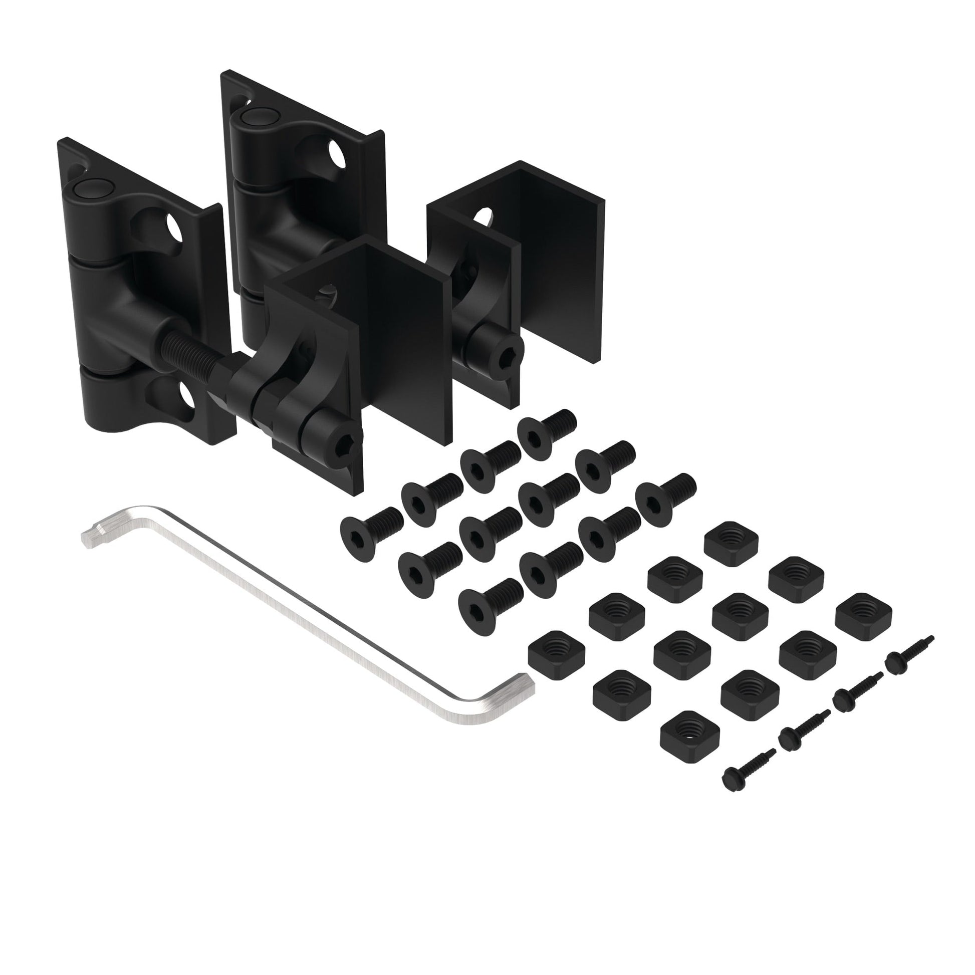 Estate Gate Hinge - 2" Upright-Hinges-BOL Hardware-FenceCenter