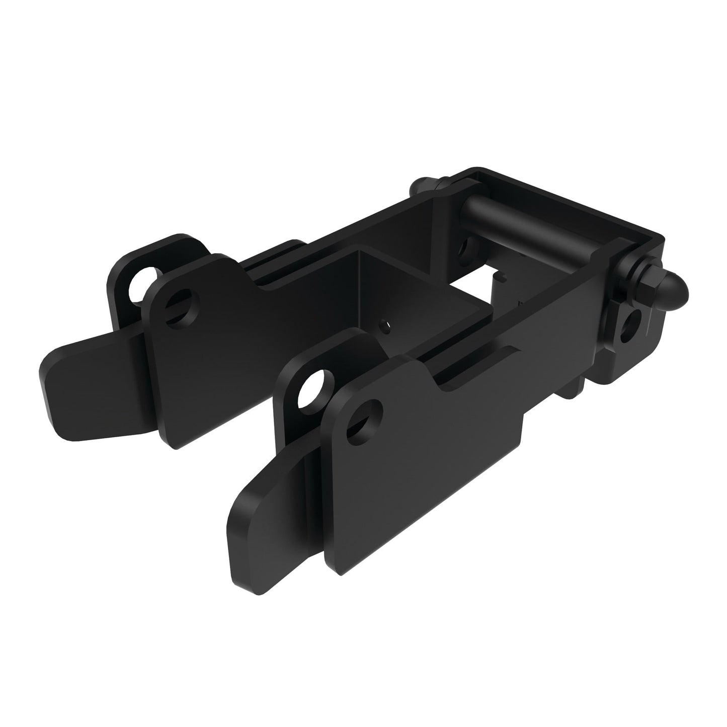Standard Y-Latch - 2" Upright-Latches-BOL Hardware-Black-12-FenceCenter