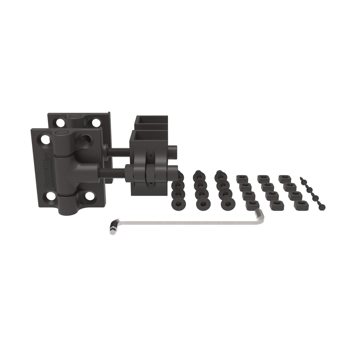 Estate Gate Hinge - 2" Upright-Hinges-BOL Hardware-FenceCenter