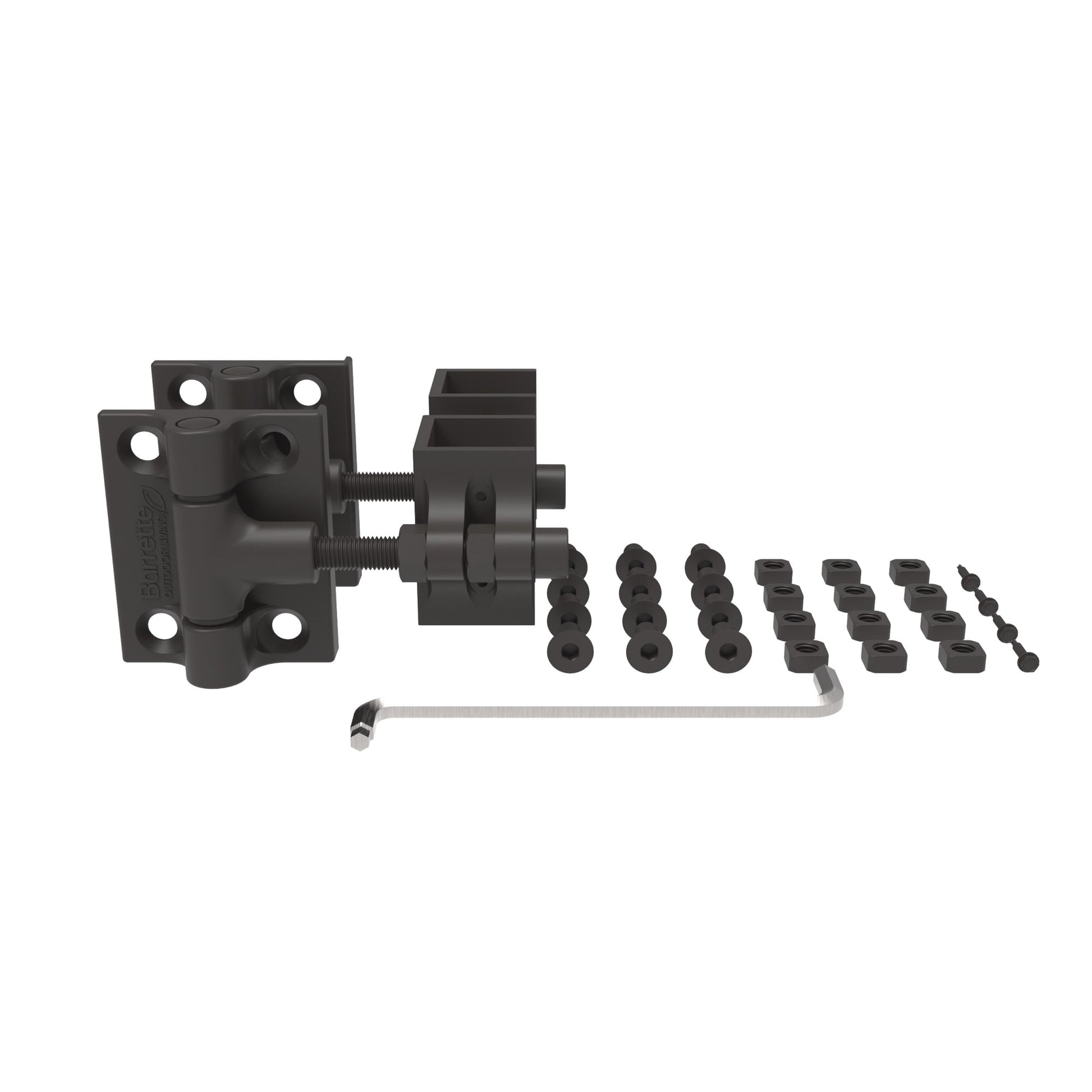 Estate Gate Hinge - 2" Upright-Hinges-BOL Hardware-FenceCenter