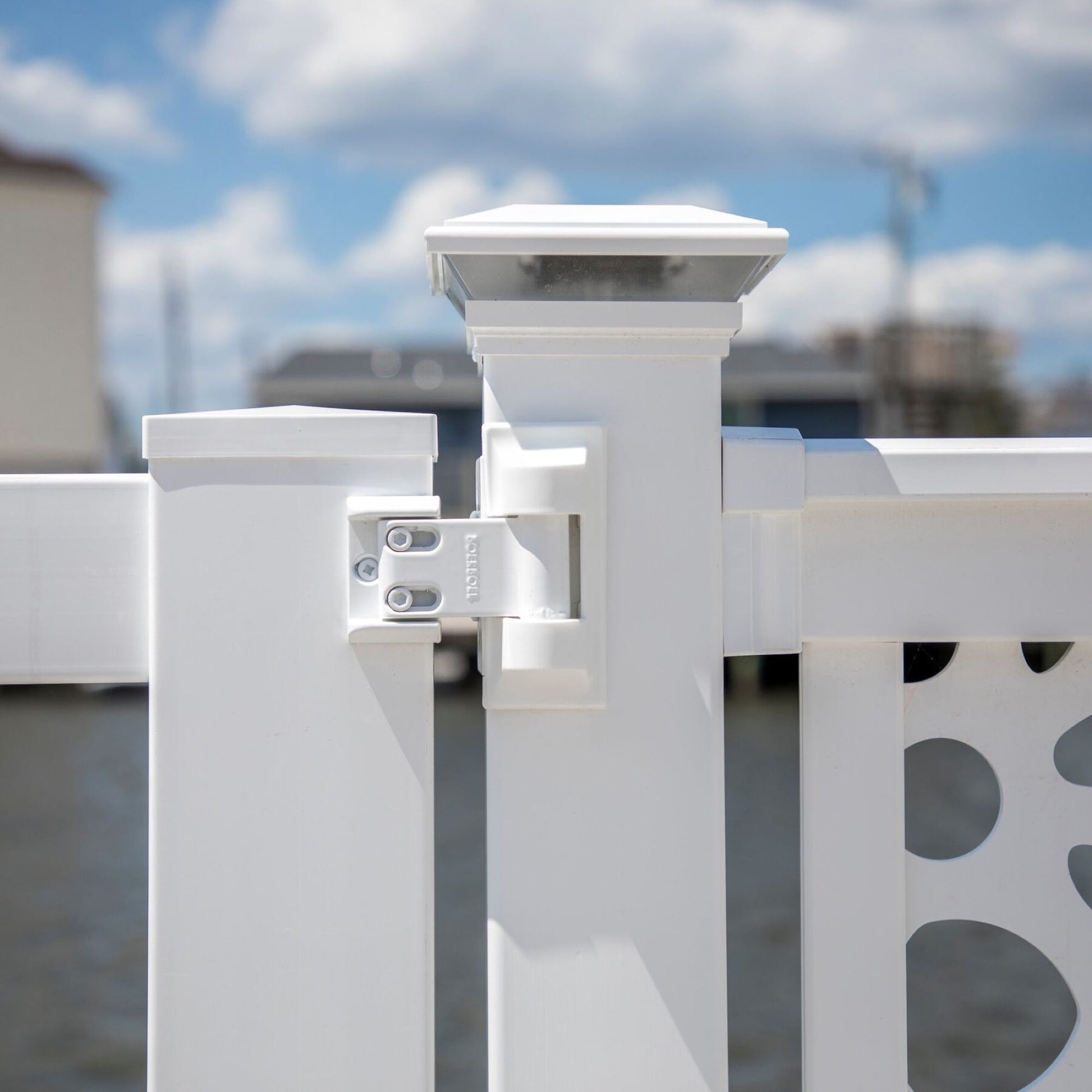 Modern Wrap Hinge - Standard-Hinges-BOL Hardware-FenceCenter