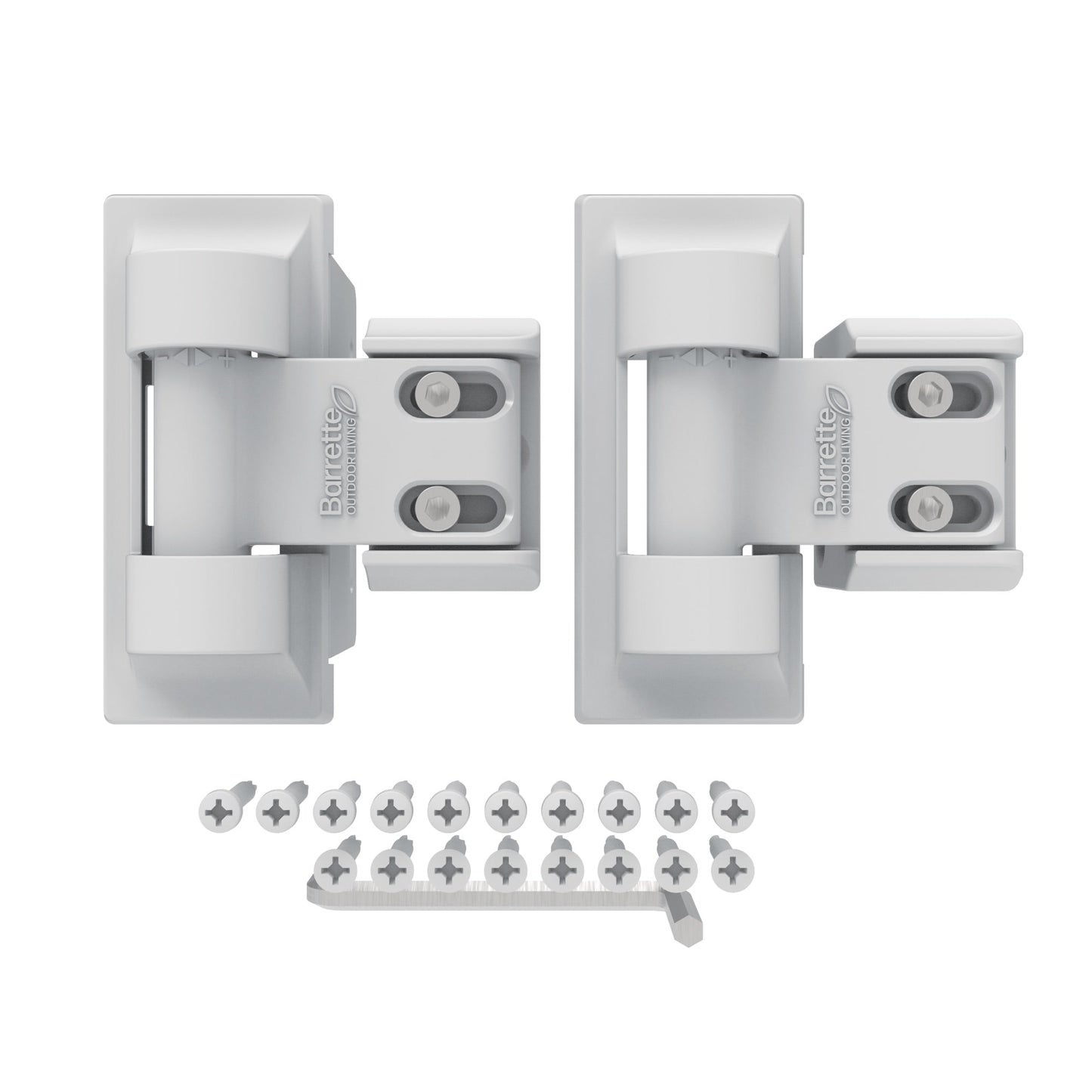 Modern Wrap Hinge - Standard-Hinges-BOL Hardware-FenceCenter