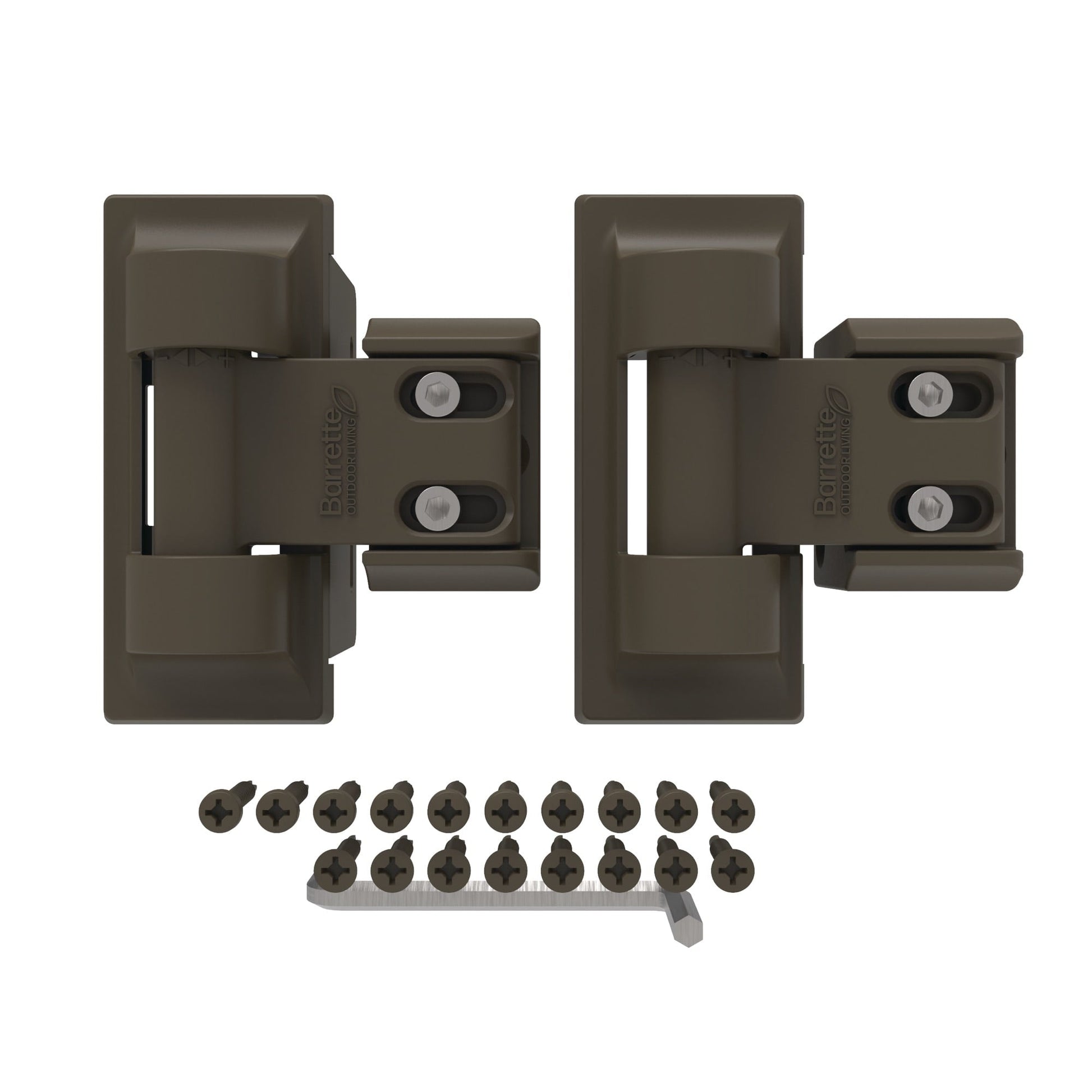 Modern Wrap Hinge - Standard-Hinges-BOL Hardware-FenceCenter