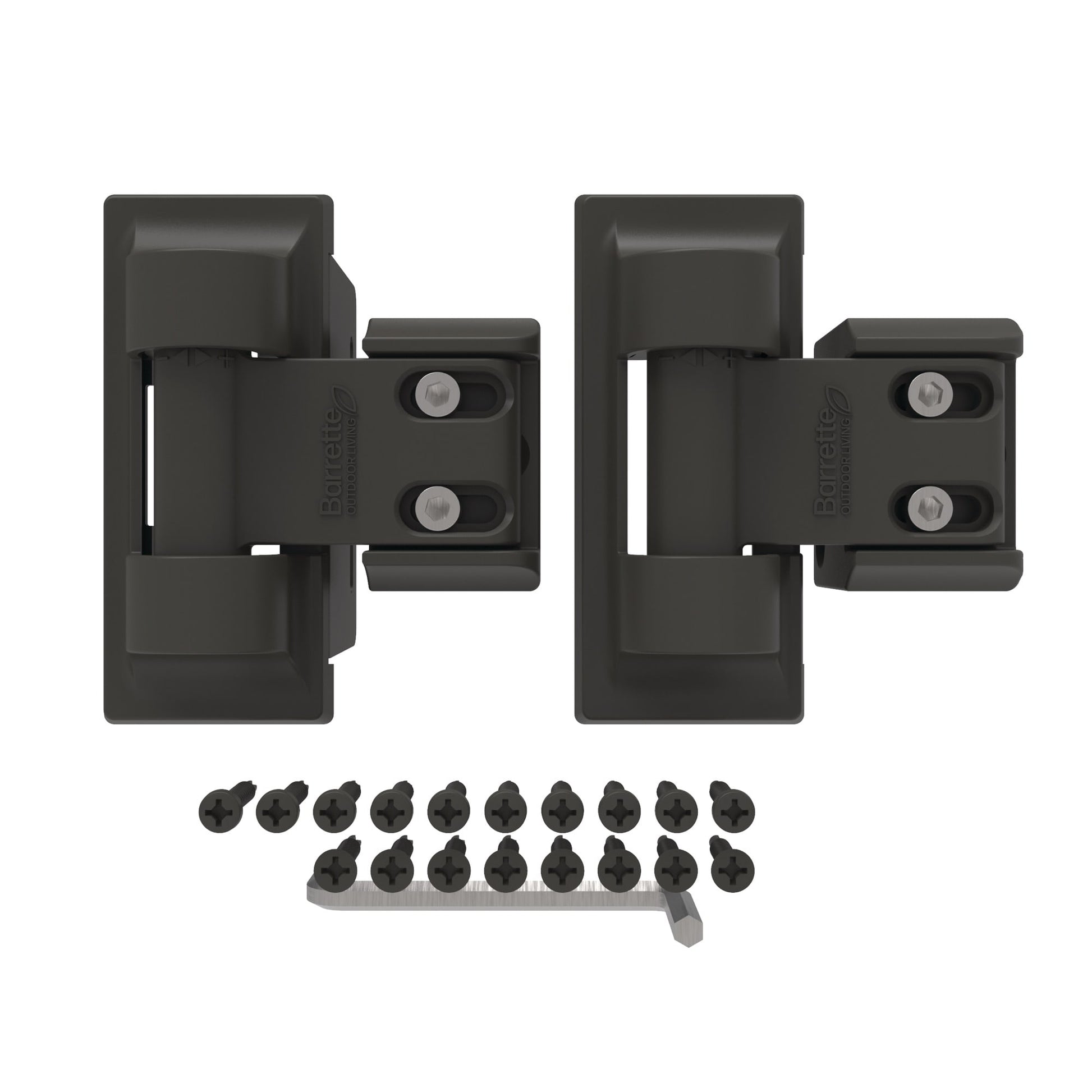 Modern Wrap Hinge - Standard-Hinges-BOL Hardware-FenceCenter