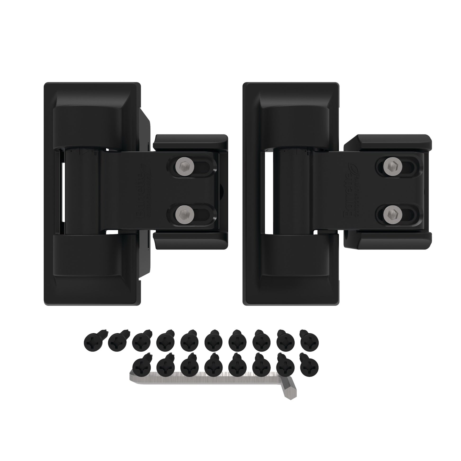 Modern Wrap Hinge - Standard-Hinges-BOL Hardware-FenceCenter