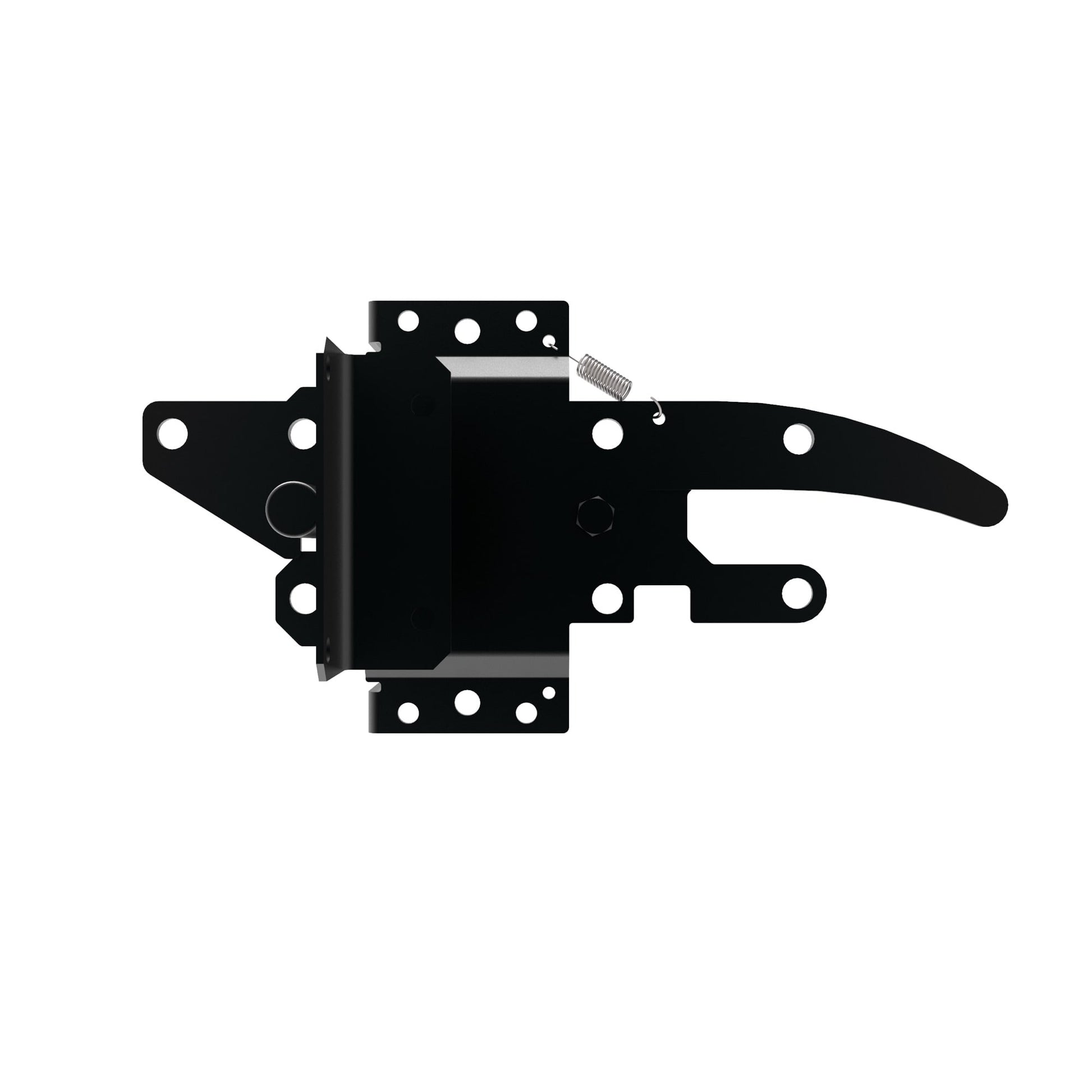 Post Latch - 5x5 Standard 2-Sided Locking-Latches-BOL Hardware-Black Stainless Steel-20-FenceCenter