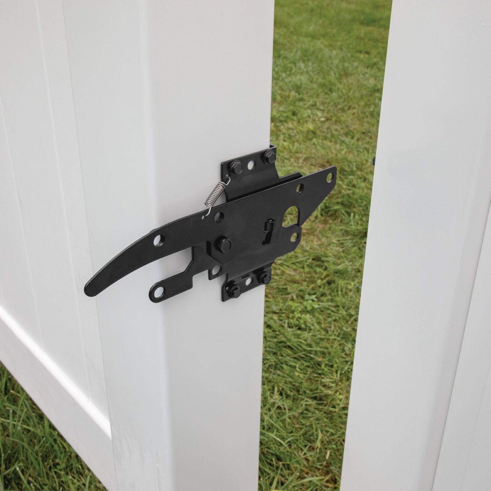Post Latch - 5x5 Standard 2-Sided Locking-Latches-BOL Hardware-Black Stainless Steel-20-FenceCenter
