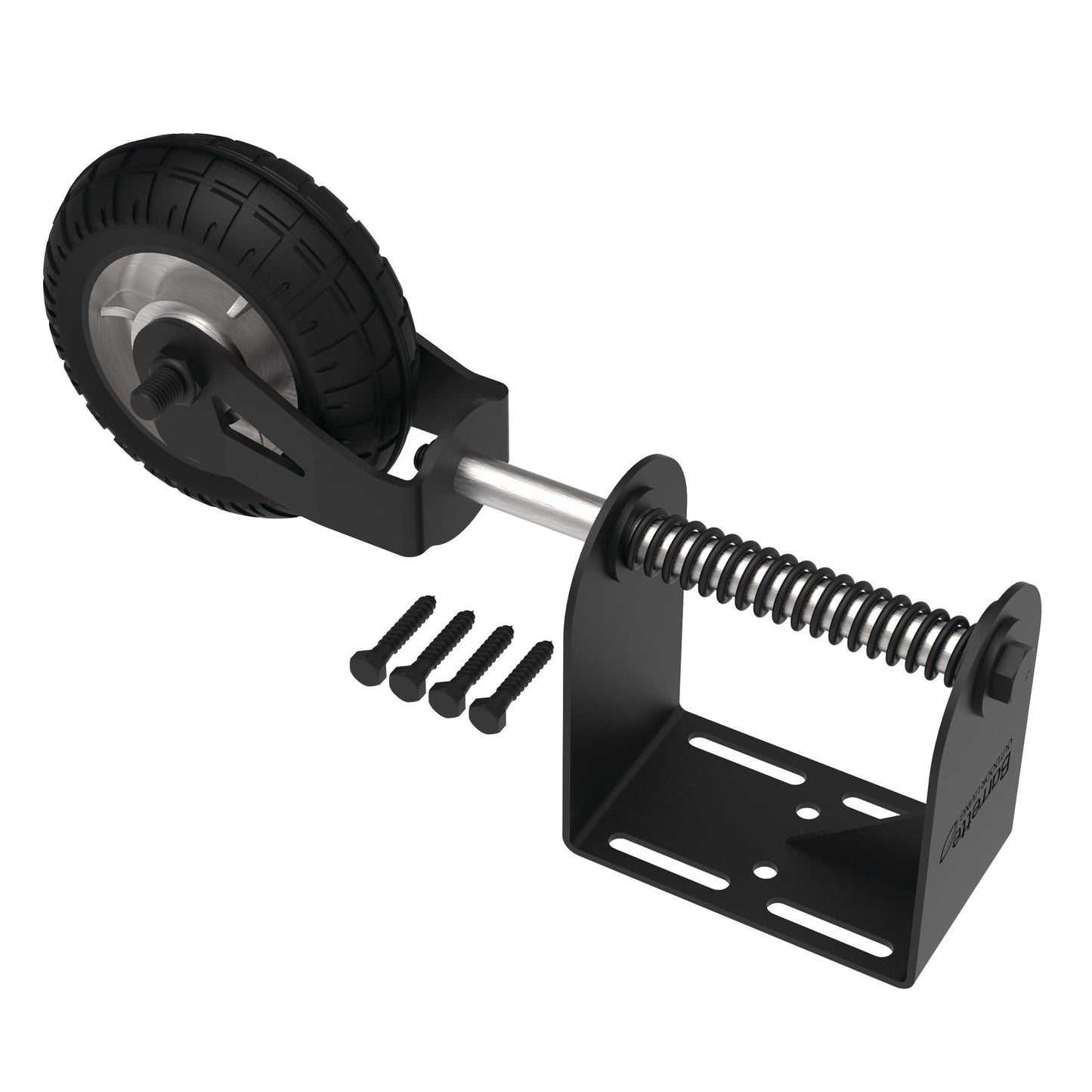 Gate Wheel - Heavy Duty-Accessories-BOL Hardware-Black-6-FenceCenter