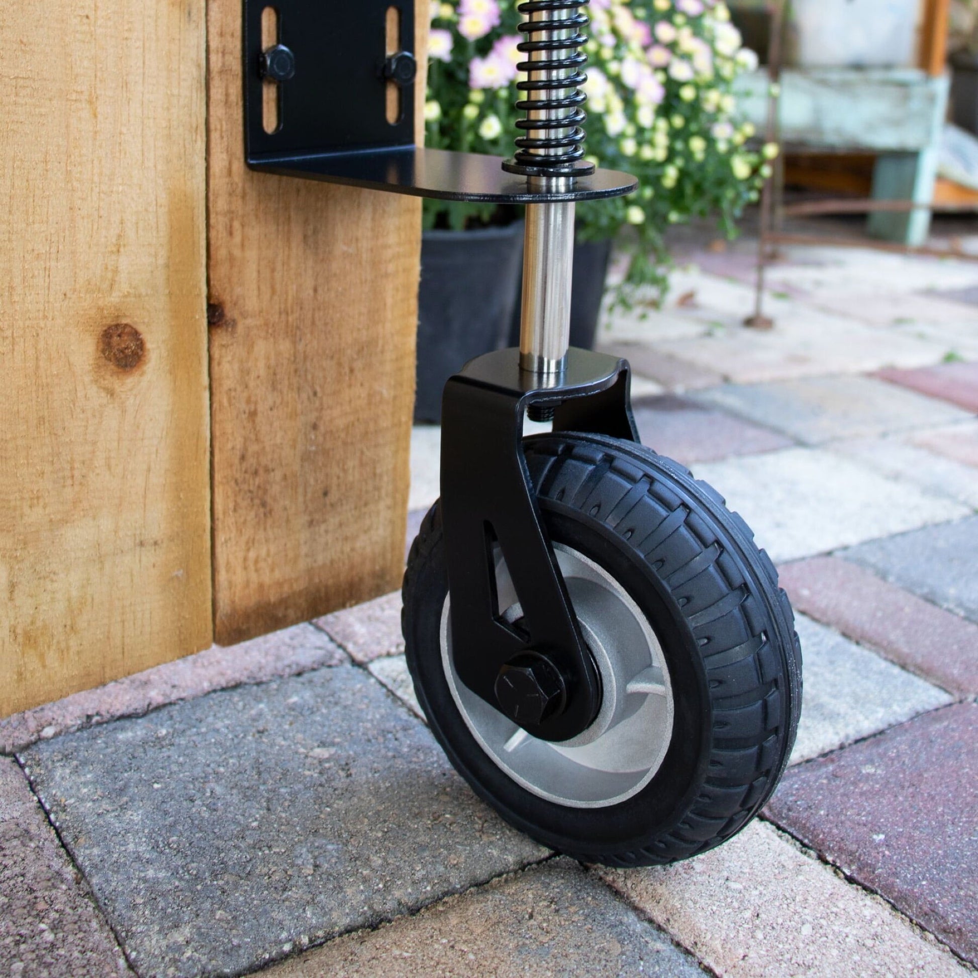 Gate Wheel - Heavy Duty-Accessories-BOL Hardware-Black-6-FenceCenter