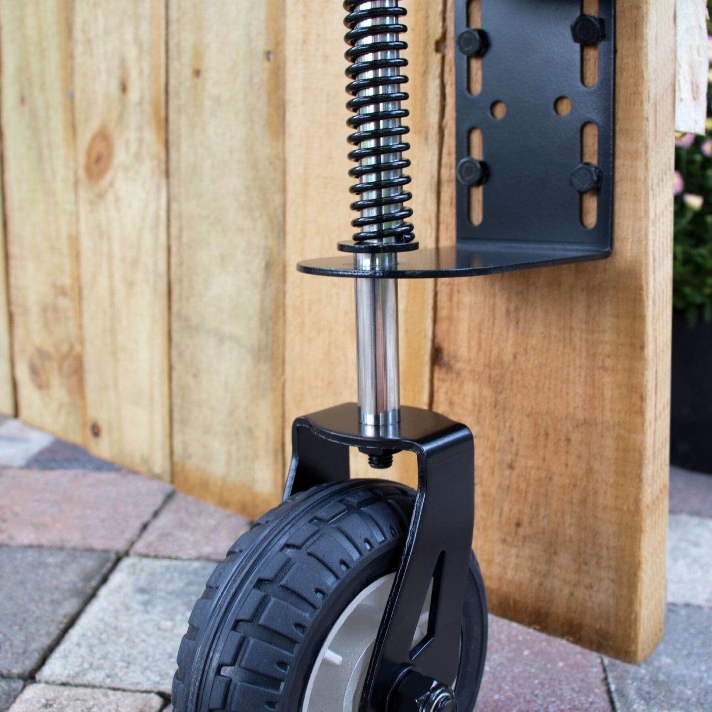 Gate Wheel - Heavy Duty-Accessories-BOL Hardware-Black-6-FenceCenter