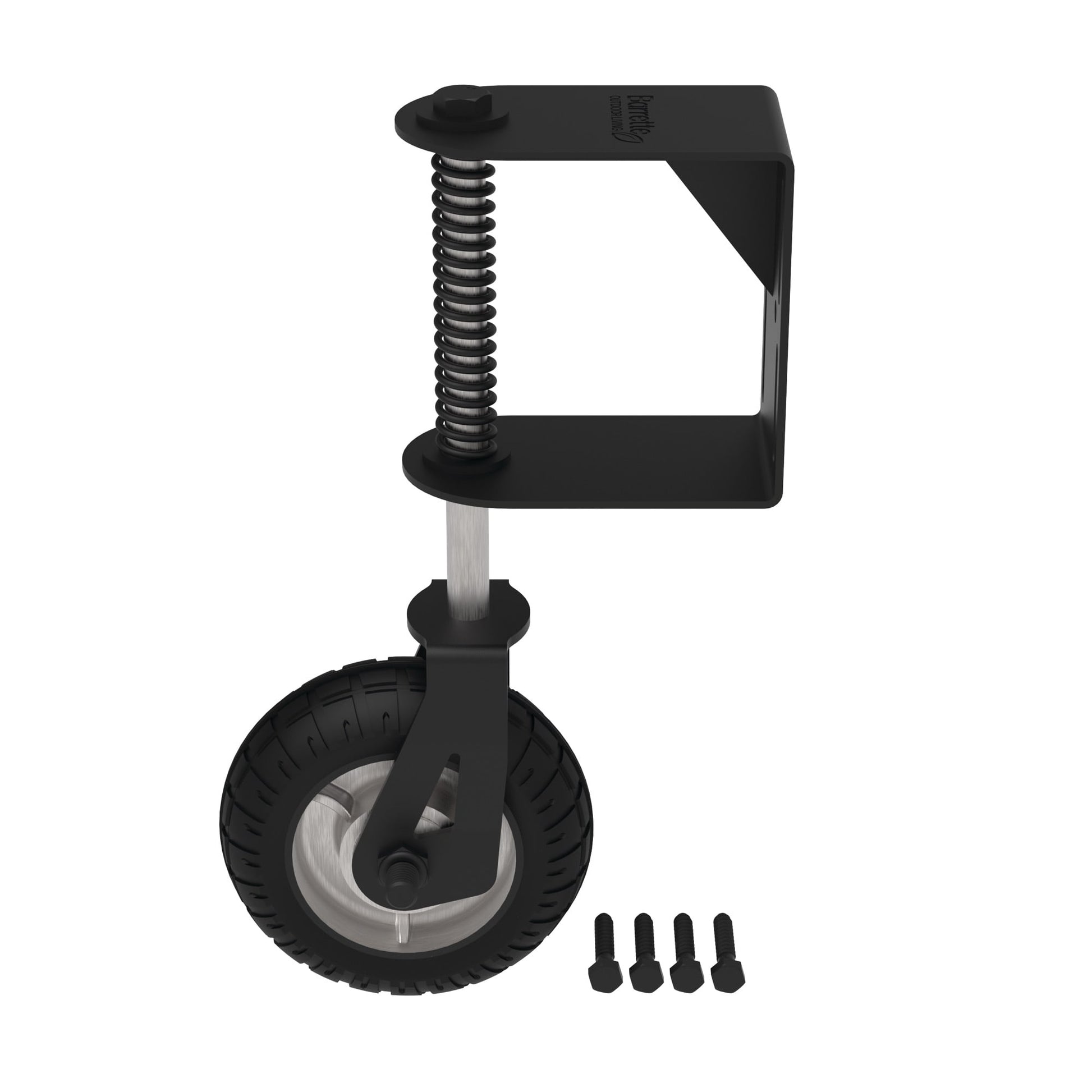 Gate Wheel - Heavy Duty-Accessories-BOL Hardware-Black-6-FenceCenter