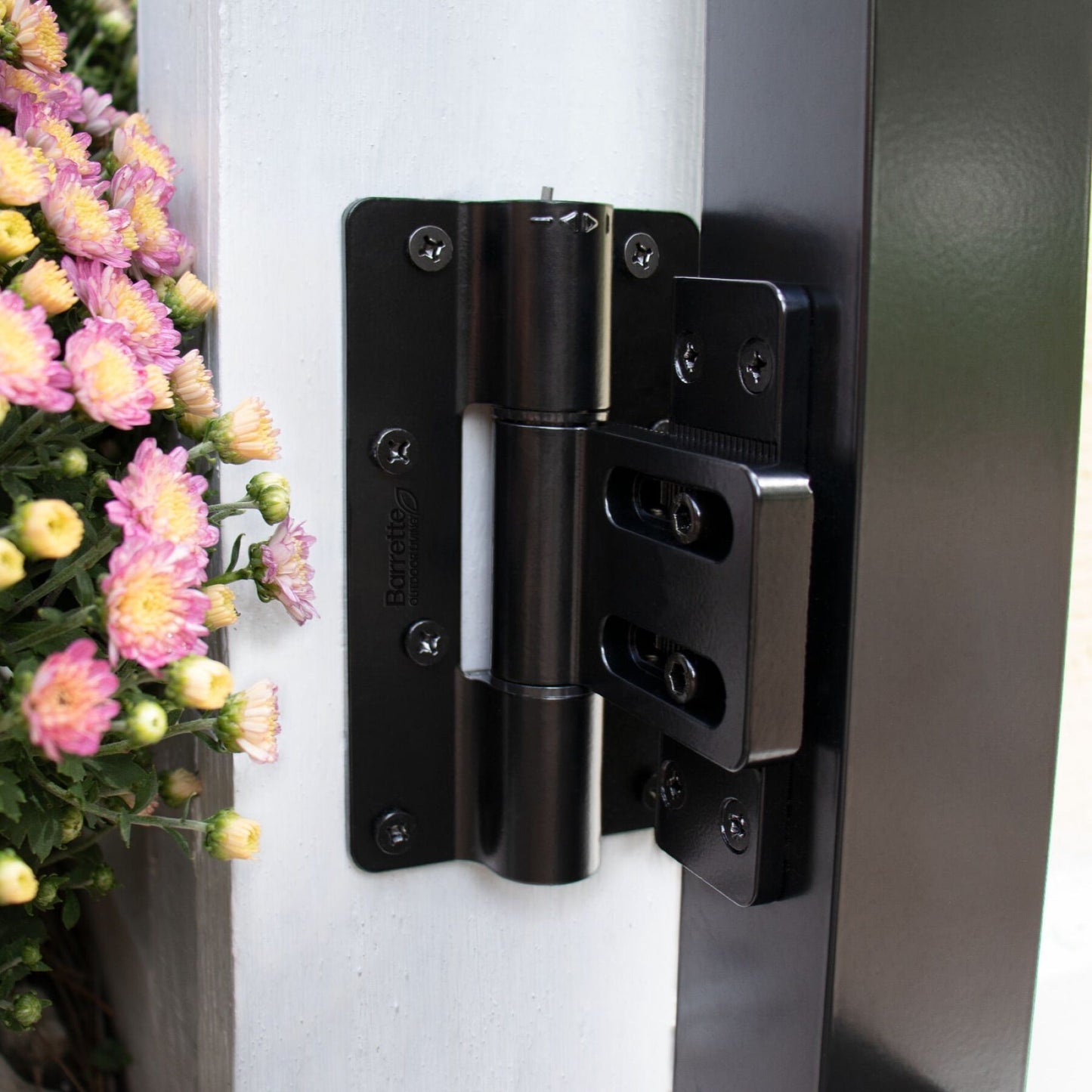 Butterfly Hinge - Flush Mount-Hinges-BOL Hardware-Black-12-FenceCenter