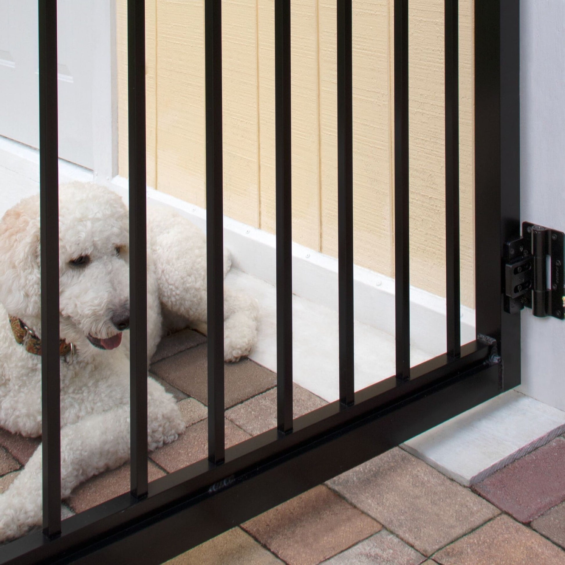 Butterfly Hinge - Flush Mount-Hinges-BOL Hardware-Black-12-FenceCenter