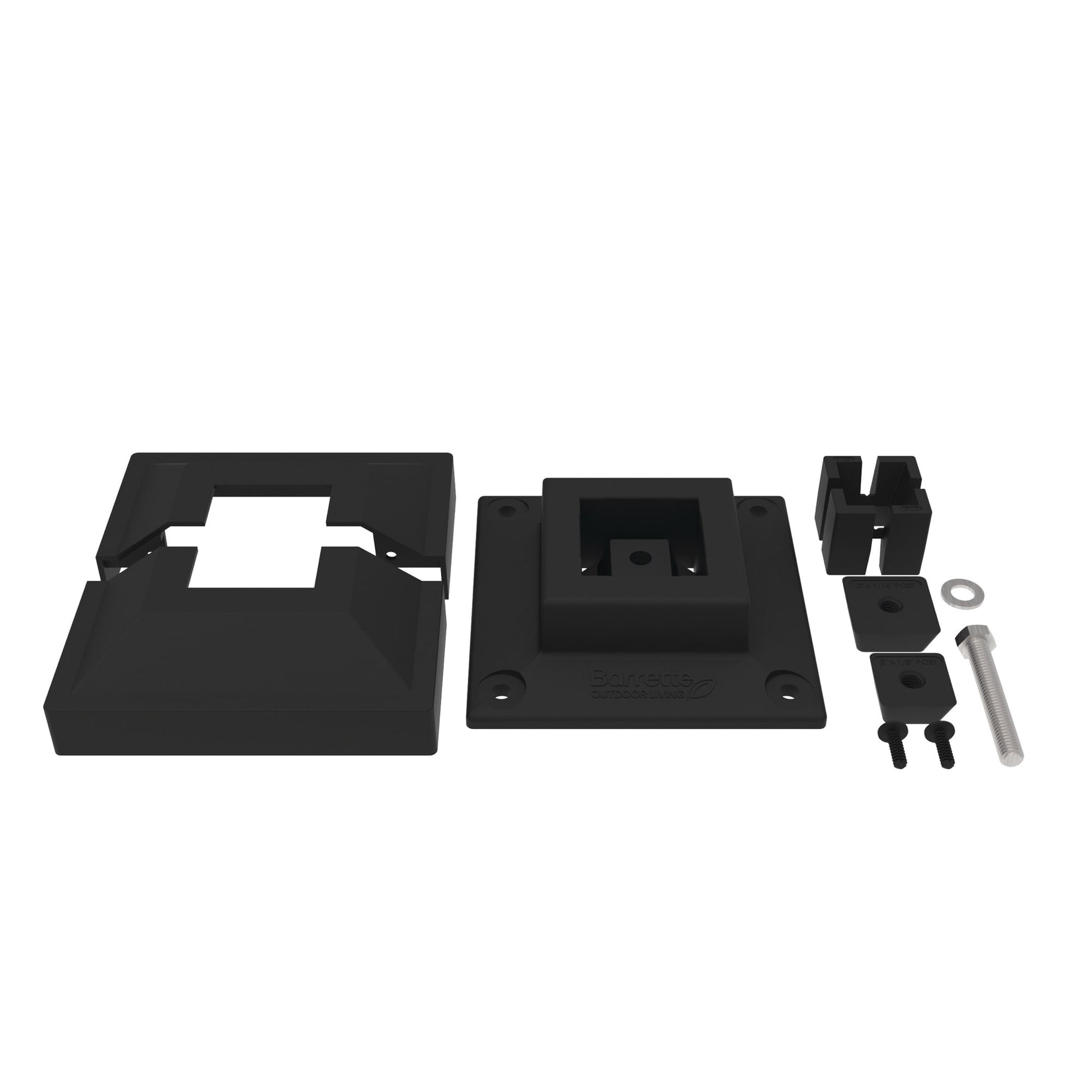 Surface Mount & Cover G2 - 2"-Accessories-BOL Hardware-FenceCenter