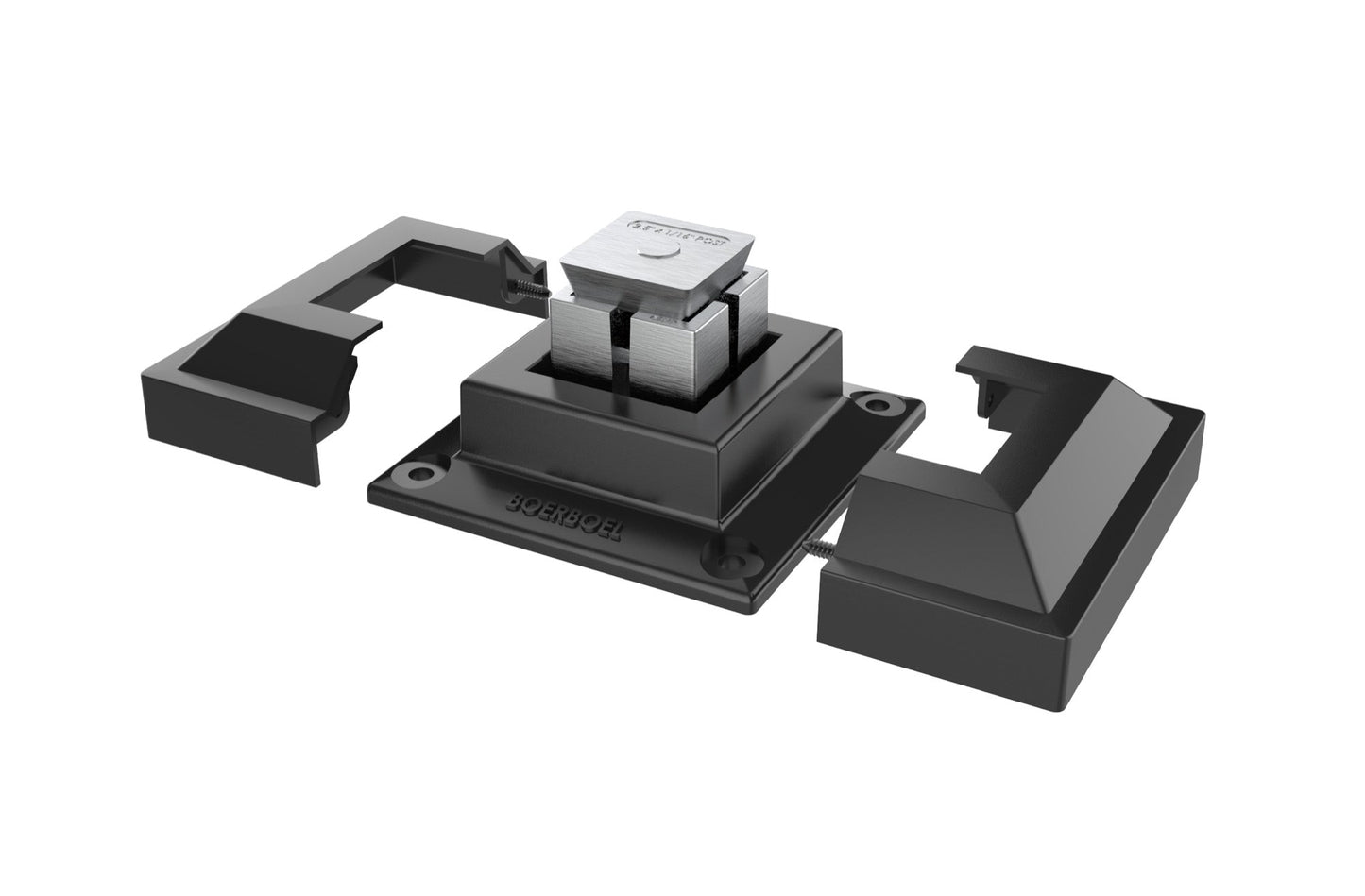 Surface Mount & Cover G2 - 2.5"-Accessories-BOL Hardware-FenceCenter