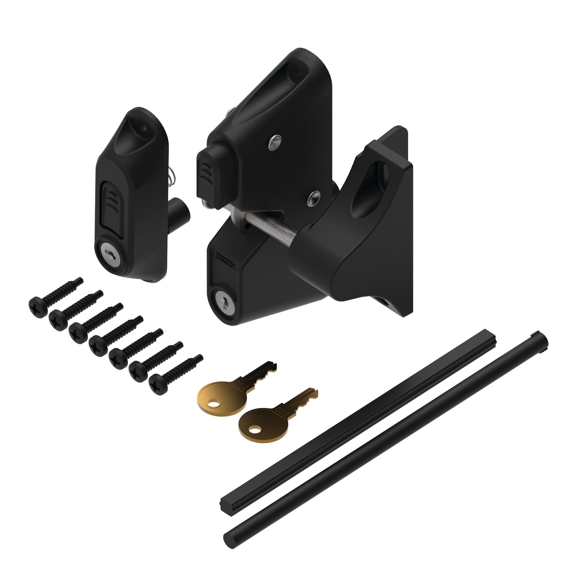 Gravity Latch - Two Sided Locking-Latches-BOL Hardware-FenceCenter