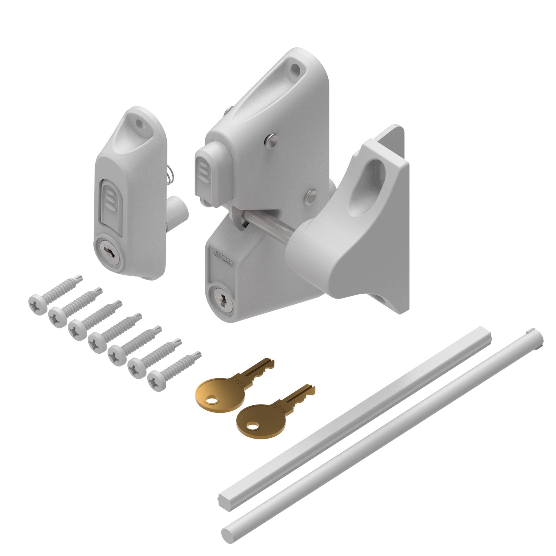 Gravity Latch - Two Sided Locking-Latches-BOL Hardware-FenceCenter