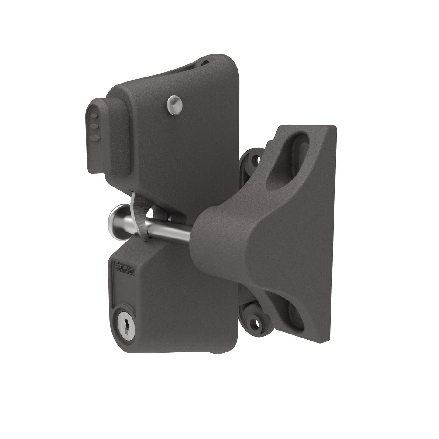 Gravity Latch - Two Sided Locking-Latches-BOL Hardware-Bronze-32-FenceCenter