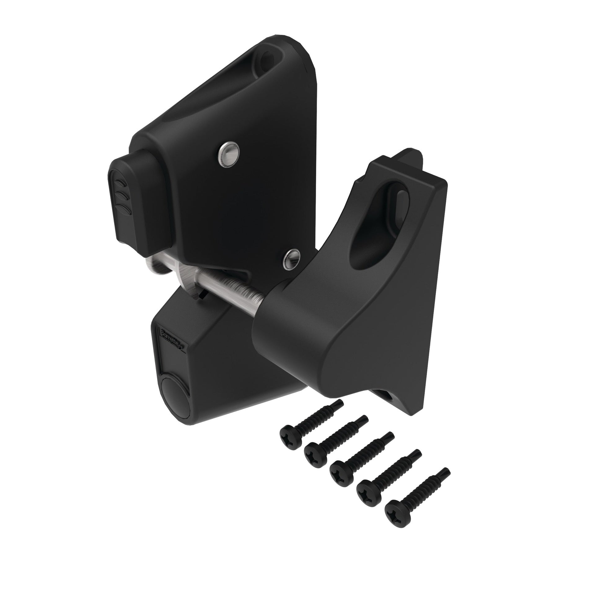 Gravity Latch - Decorative-Latches-BOL Hardware-Black-48-FenceCenter
