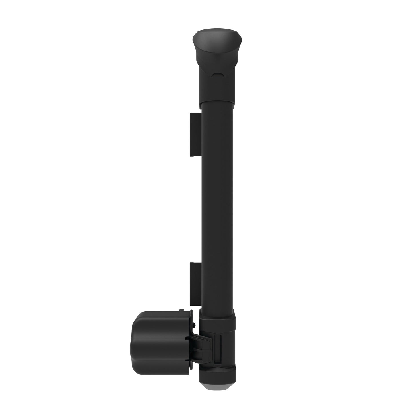 Pool Safety Latch - Locking - Compact-Latches-BOL Hardware-Black-9-FenceCenter