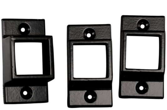 Wall Mount Rail Brackets - 1"x1"  (3 pack)